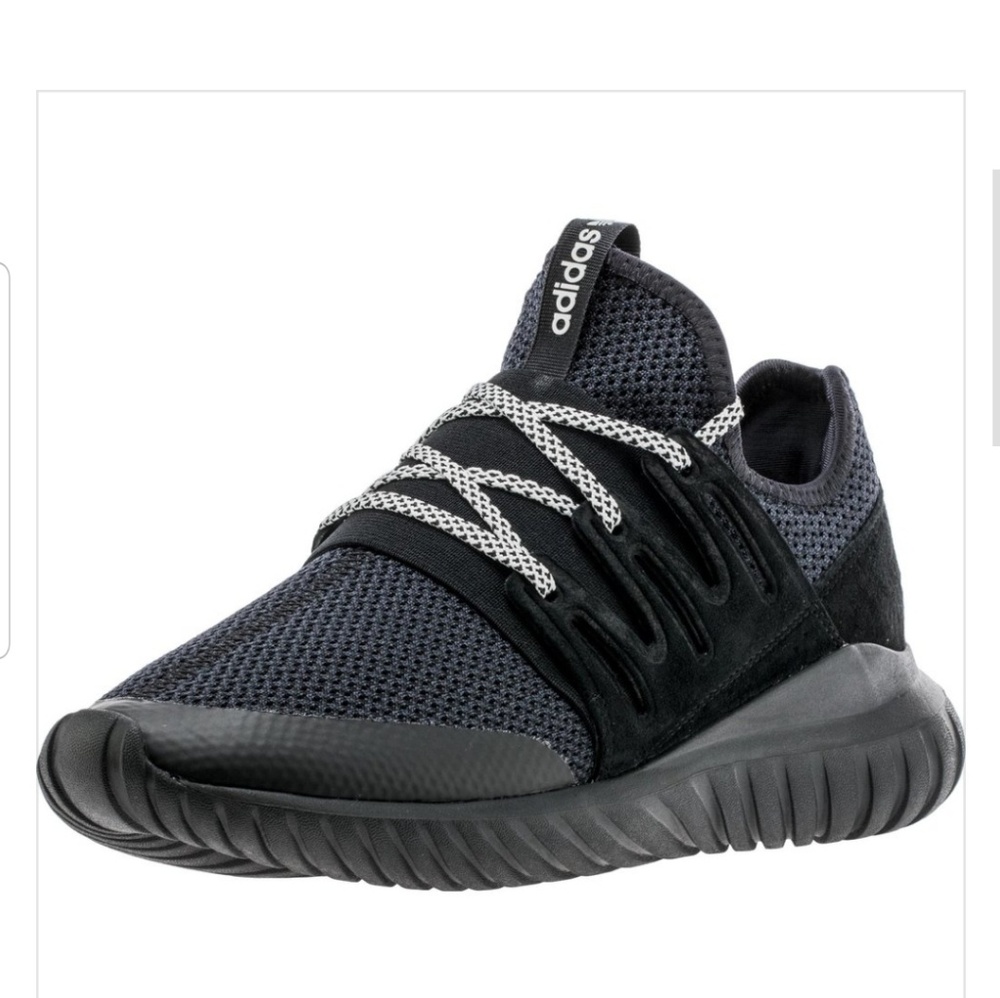 ADIDAS TUBULAR RADIAL MEN'S - BLACK/VINTAGE WHITE